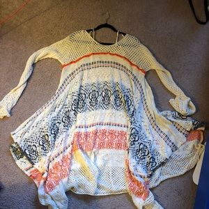 anthropologie sleeping on snow sweater dress